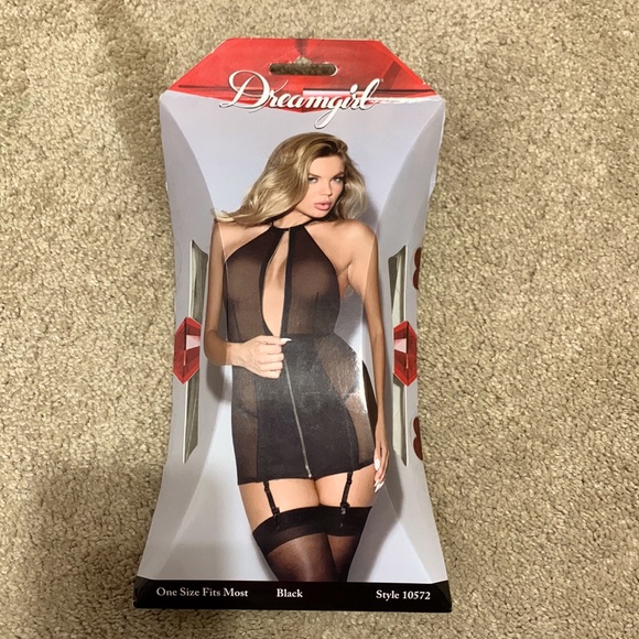 Stretch Mesh Garter Slip One Size Fits Most (NWOT) - Picture 3 of 6